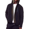 CARMACKS | MEN'S (RECYCLED) MIDWEIGHT RAIN SHELL JACKET, BLACK