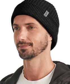 MUSKOKA | UNISEX CUFF BEANIE, BLACK