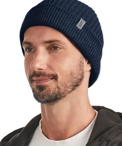 MUSKOKA | UNISEX CUFF BEANIE, NAVY