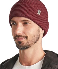 MUSKOKA | UNISEX CUFF BEANIE, WINE