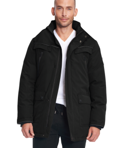 FRASER | MEN'S VEGAN DOWN (RECYCLED) PARKA, BLACK