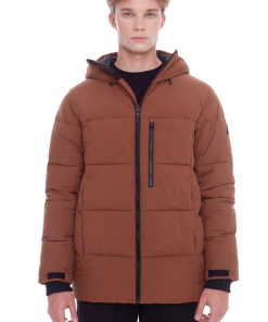 BANFF | MEN'S VEGAN DOWN (RECYCLED) PUFFER JACKET, MAPLE