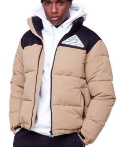 TUKTUT | MEN'S VEGAN DOWN (RECYCLED) PUFFER JACKET, CAMEL